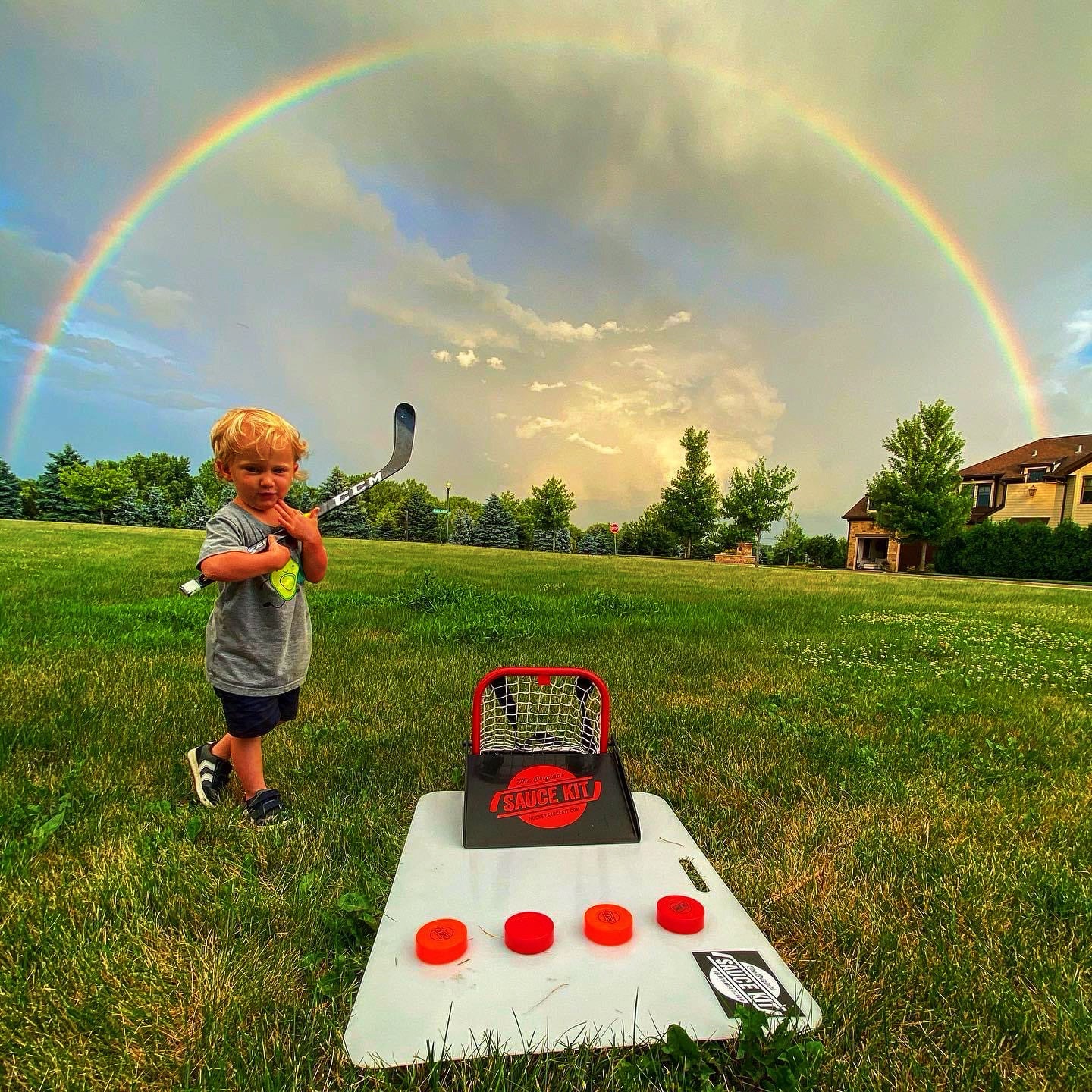 Original Hockey Sauce HALF Kit - Plastic Party Pucks