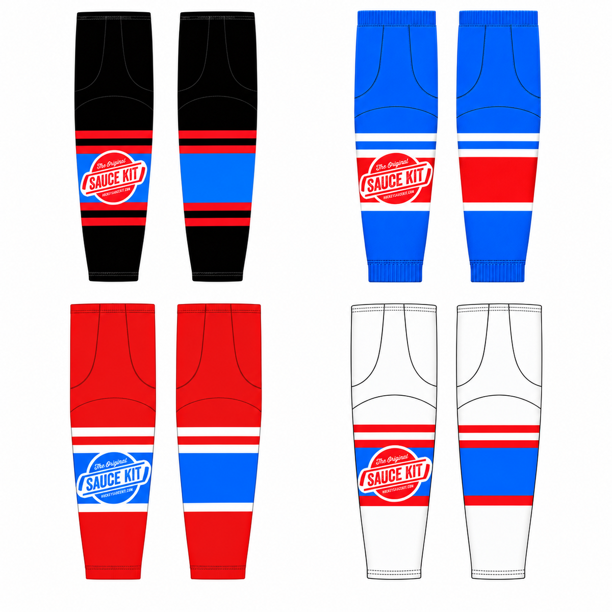Team Hockey Sauce Kit - Hockey Socks