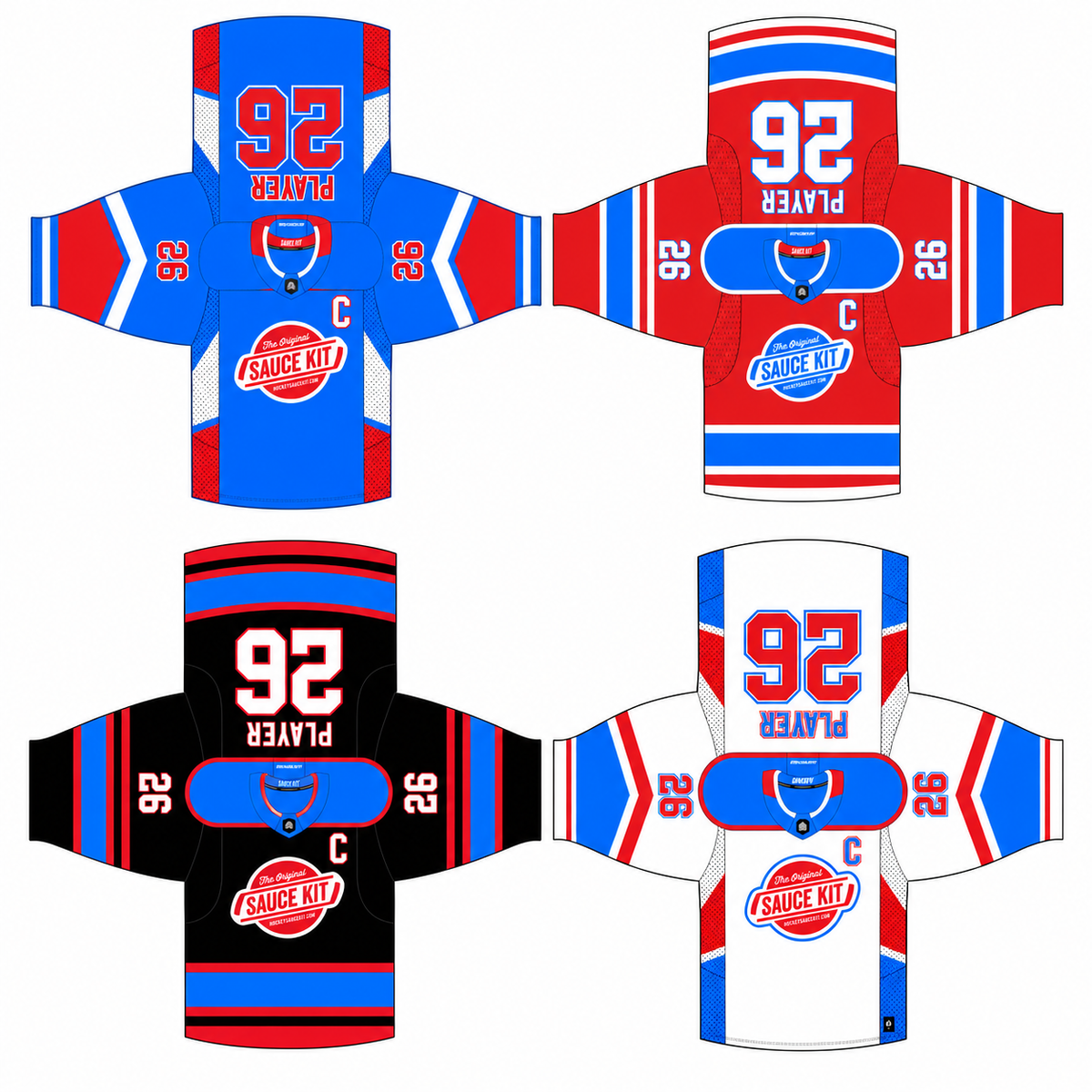 Team Hockey Sauce Kit Jersey Only