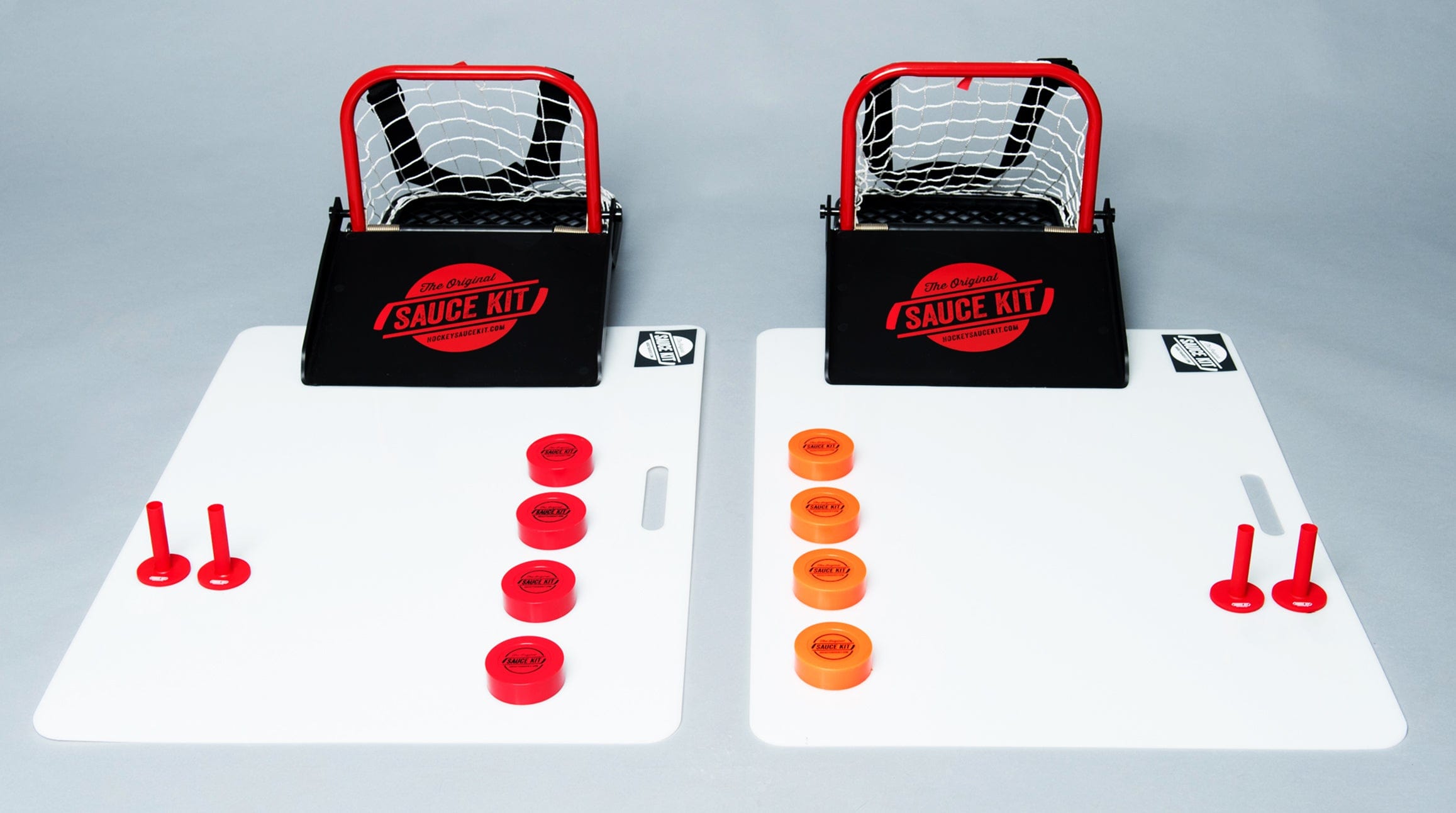 Original Hockey Sauce FULL Kit - Plastic Party Pucks * #1 Best Seller *