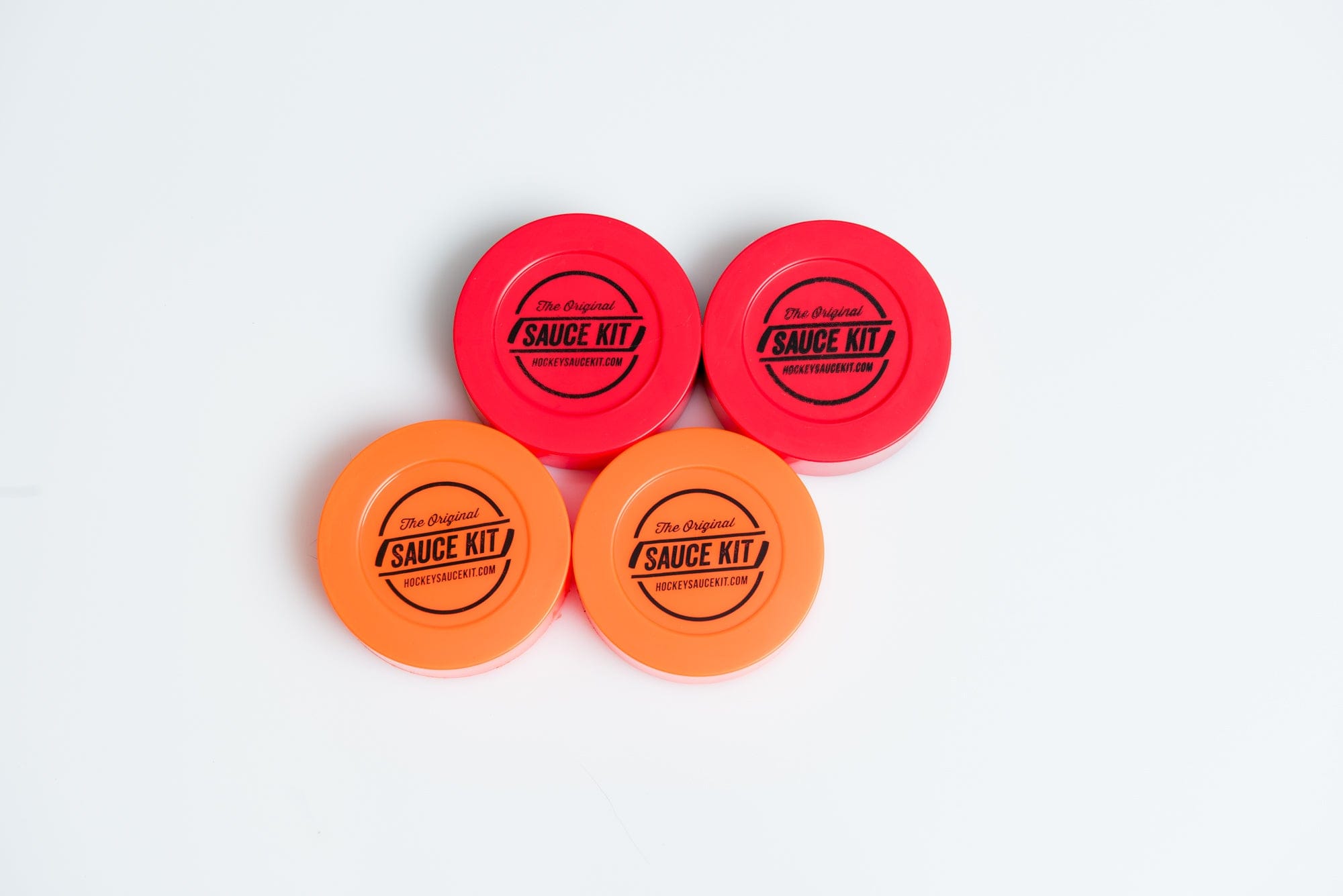 Hockey Sauce Party Plastic Pucks - 4/8/16 Packs