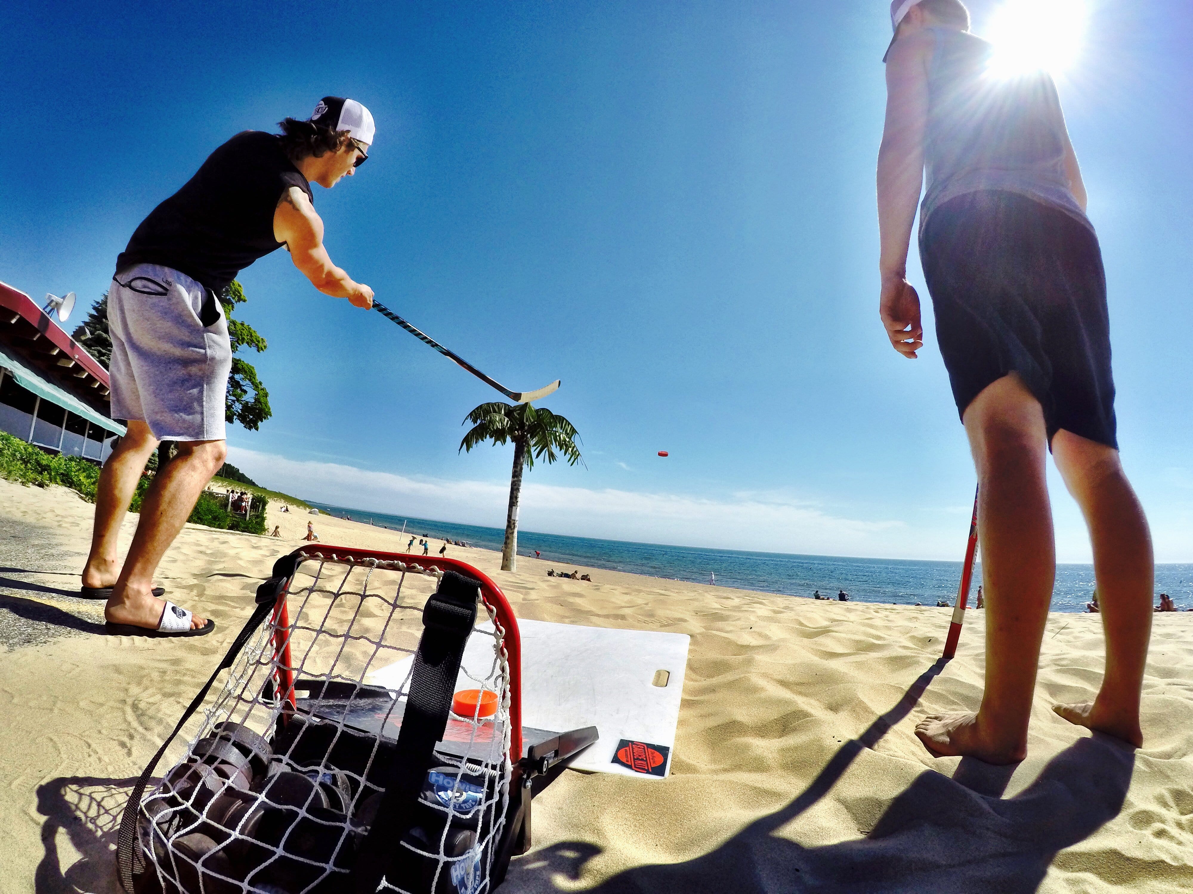 Original Hockey Water Attachment Kit (Attachment + 8 Floating Pucks)