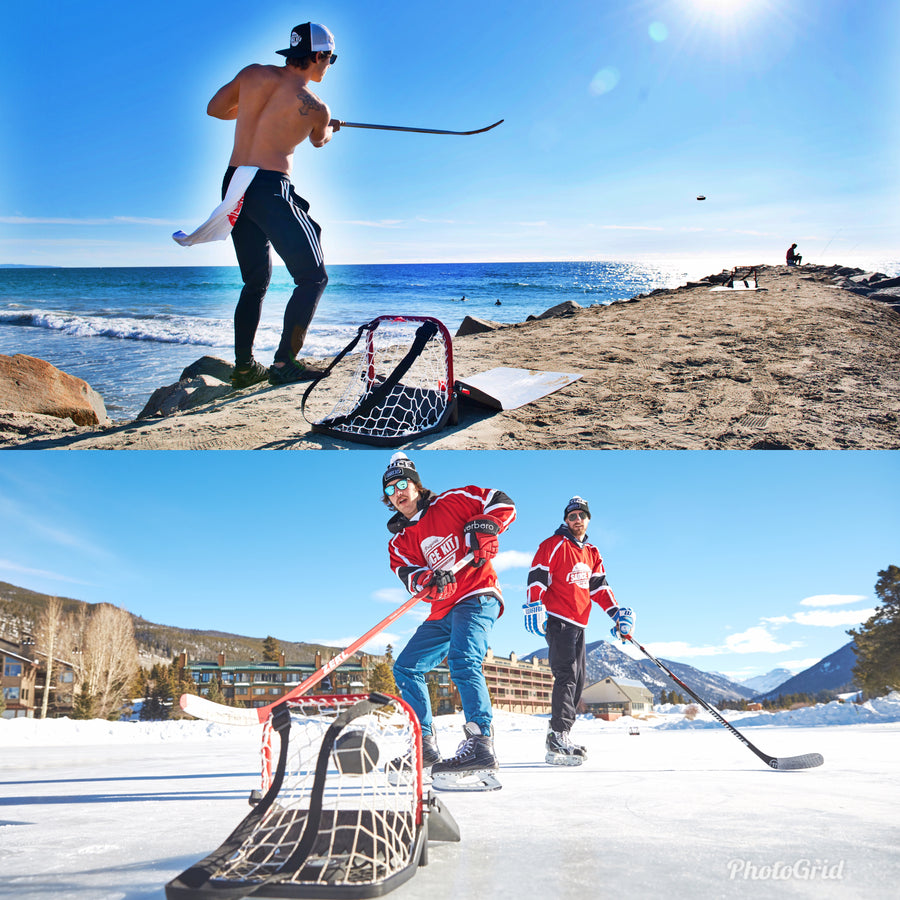Hockey Sauce Kit: play hockey anywhere