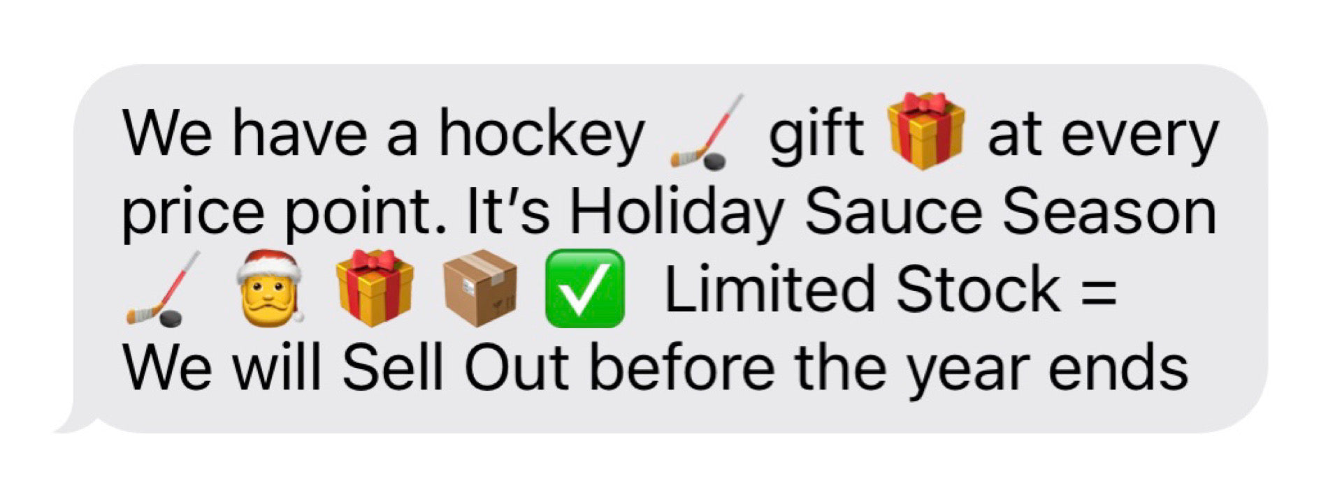 The Original Hockey Sauce Kit