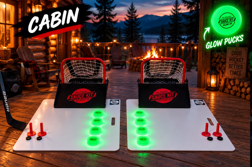 The Original Hockey Sauce Kit: cabin setup