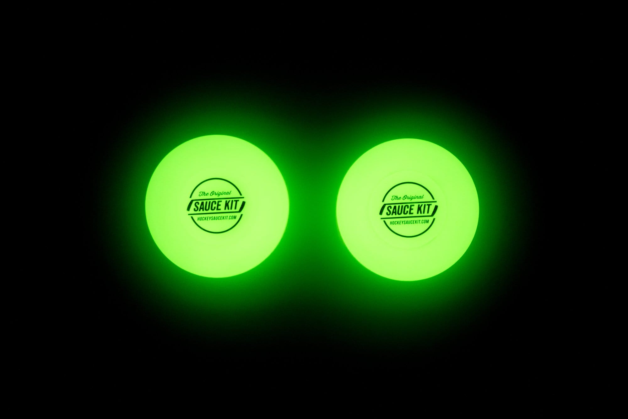 GLOW-In-The-Dark Hockey Puck Packs