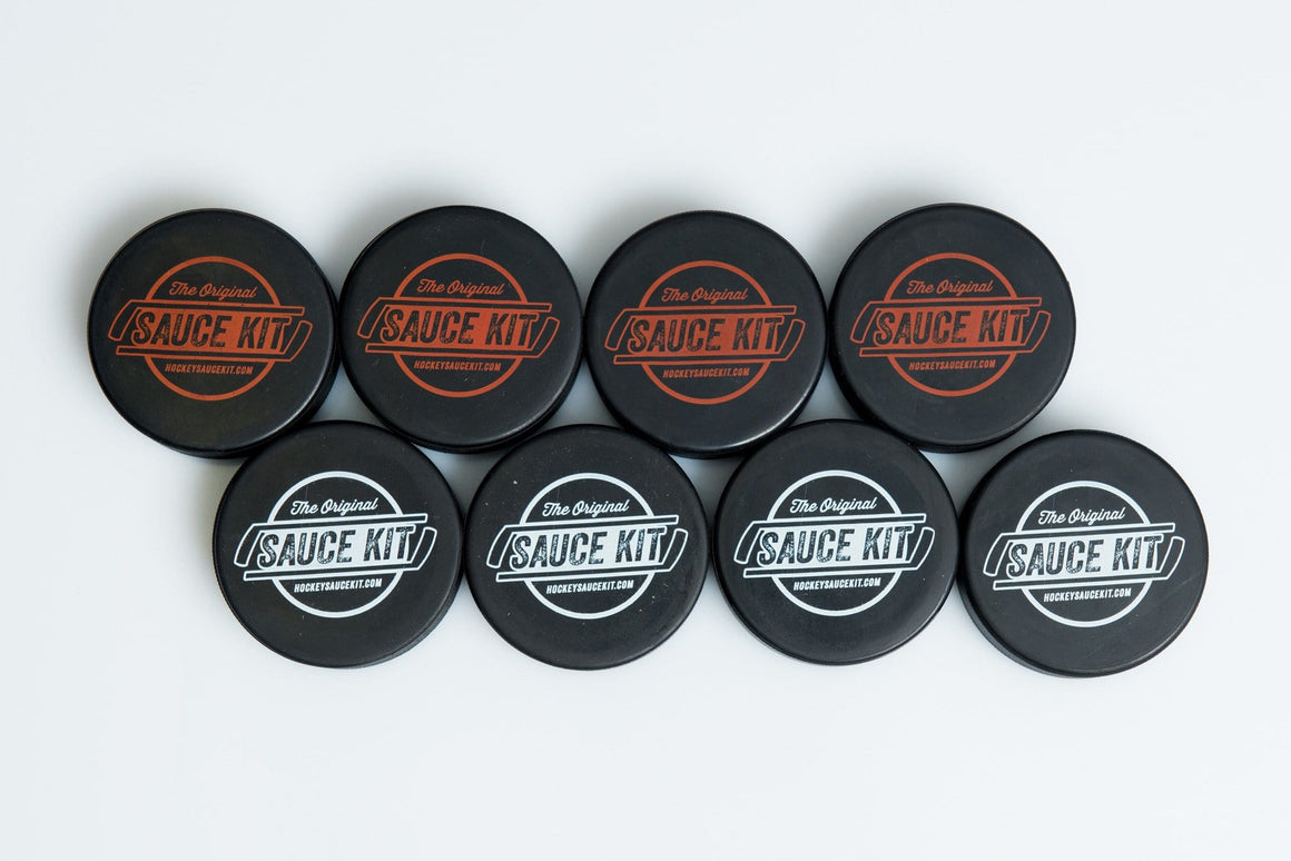 GLOW-In-The-Dark Hockey Puck Packs - Hockey Sauce Kit