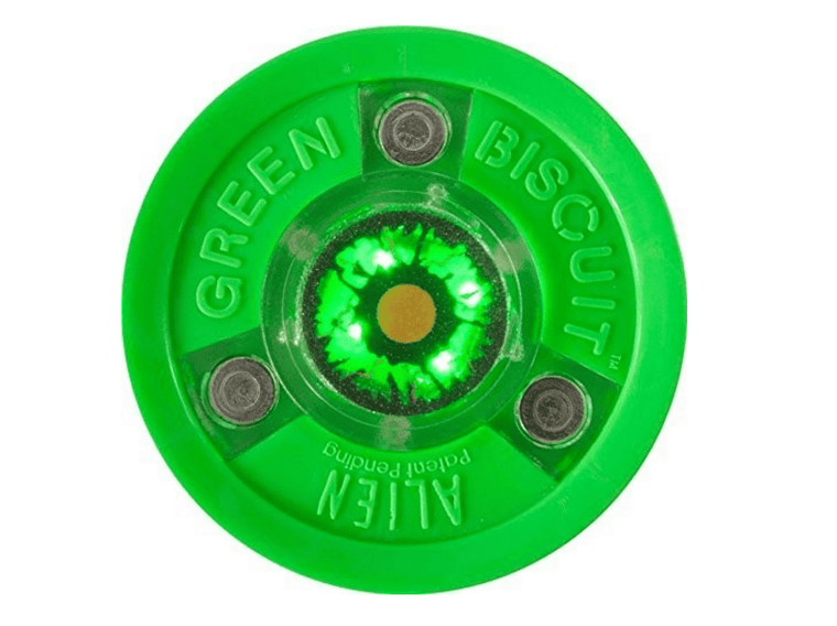 *Light up Puck" Green Biscuit Alien
