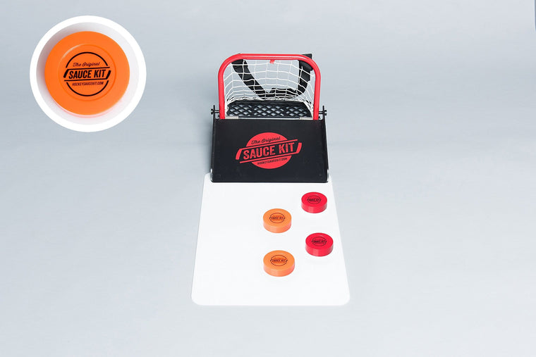 Original Hockey Sauce HALF Kit - Mini Boards & Plastic Party Pucks